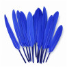 20 Piume d’Oca Blu 8–15 cm – Decorazioni Eleganti per Party e Feste