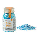 Perline di Zucchero Mix Bianco, Celeste e Blu 1,5mm Decora (100g) – Decorazioni per Battesimo, Nascita e Torte