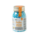 Perline di Zucchero Mix Bianco, Celeste e Blu 1,5mm Decora (100g) – Decorazioni per Battesimo, Nascita e Torte