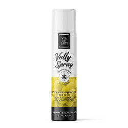 Colorante Alimentare Spray Giallo Vellutato (250ml) | Via delle Arti (Velly Yellow)