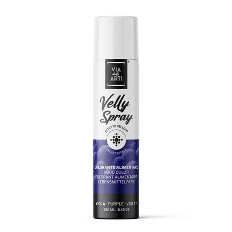 Colorante Alimentare Spray Viola Vellutato (250ml) | Via delle Arti (Velly Violet)