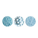 Decora Sprinkles Set Decor Mix Azzurro Perlato (85g) | 3 Tipi di Decorazioni: Perle, Perline e Bastoncini
