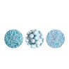 Decora Sprinkles Set Decor Mix Azzurro Perlato (85g) | 3 Tipi di Decorazioni: Perle, Perline e Bastoncini
