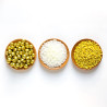 Set Decor Mix oro e bianco Decora 3 decorazioni di lenti perline e bastoncini 85 g