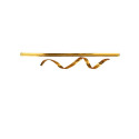 Laccetti Metallo Oro Decora 12cm – 200 Chiusure Resistenti e Riutilizzabili