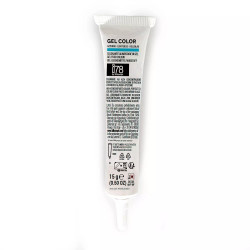 Gel Color Light Blue i78-Silikomart (15g) – Colorante Alimentare in Gel Azzurro per Pasta di Zucchero e Glassa a Specchio