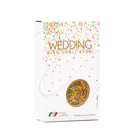 Riso Colorato per Matrimoni Antimacchia 250g – Maxtris
