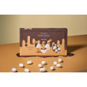 Confetti Maxtris Wafer Bianchi 1 kg | Cioco-Croccante Biscotto e Cioccolato al Latte