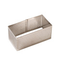 Sagoma Microforata Viennoiserie Rettangolo Decora – Acciaio Inox 12×5×H4,5 cm