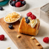 Sagoma Microforata Viennoiserie Quadrato Decora – Acciaio Inox 8×8×H4,5 cm