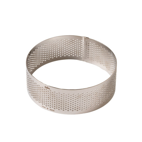 Anello Microforato per Viennoiserie Decora – Acciaio Inox Ø9×H4,5 cm