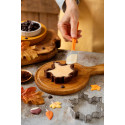 Sagoma Microforata Foglia Piccola Decora – Stampo per Crostatine 10×9,2×H2 cm