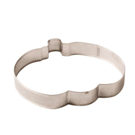 Sagoma Microforata Zucca Decora – Stampo per Crostate 24×22×H3,5 cm