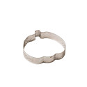 Sagoma Microforata Zucchetta Decora – Stampo per Crostatine 9,5×10×H2 cm
