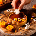 Sagoma Microforata Zucchetta Decora – Stampo per Crostatine 9,5×10×H2 cm