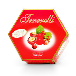Crispo Tenerelli Lieto Evento Laurea, confetti rossi incartati singolarmente in astuccio da 500 g