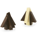 Stampo Abete Incastro Decora – Policarbonato Professionale per 4 Cioccolatini Alberi 3D