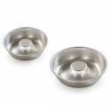 Linea Liotti Formina Savarin – Stampo in Alluminio per Babà con Crema e Ciambelline Ø7/10×H2 cm