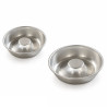 Linea Liotti Formina Savarin – Stampo in Alluminio per Babà con Crema e Ciambelline Ø7/10×H2 cm