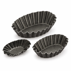 Vespa Formina Riccia Ovale – Stampo in Alluminio Antiaderente da 5,4/7/9,5 cm