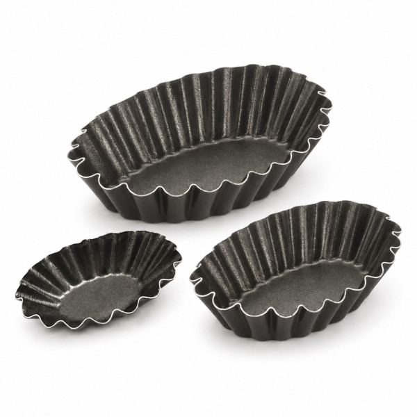 Vespa Formina Riccia Ovale – Stampo in Alluminio Antiaderente da 5,4/7/9,5 cm