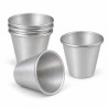Linea Liotti Formine Babà Mignon – 5 Stampi in Alluminio Ø3,5×H4 cm