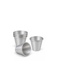 Linea Liotti Formine Babà Mignon – 5 Stampi in Alluminio Ø3,5×H4 cm
