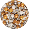 Decora Sprinkles Mix Festive 80 g – Decorazioni di Zucchero per Dolci e Biscotti