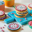 Mini Lenti al Cioccolato al Latte Ø1cm Decora (80g) – Decorazioni per Torte e Confettate