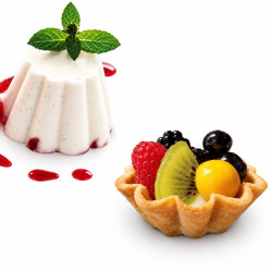 Briochette Silikomart – Stampo in silicone per 6 dolci Ø7,9 cm, altezza 3 o 3,7 cm