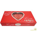 Confetti Cuoricini Mignon Rosso 1Kg, piccoli cuori di cioccolato fondente