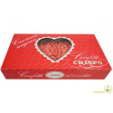 Confetti Cuoricini Mignon Rosso 1Kg, piccoli cuori di cioccolato fondente