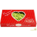 Crispo Cuoricini Mignon Verdi – Confetti al Cioccolato Fondente 1 kg
