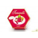 Tenerelli Lieto Evento Rossi Laurea Crispo confetti incartati singolarmente in astuccio da 500 g