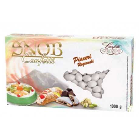 1 Kg Confetti Snob Ciocomandorla al Latte Piaceri Regionali 1 Kg Confetti Snob Ciocomandorla al Latte Piaceri Regionali