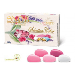 1 Kg Confetti Snob Selection Color Rosa Ciocomandorla al Latte