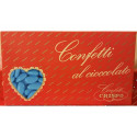 1 kg di Confetti color turchese al cioccolato fondente Crispo ideali per confezionare sacchetti e bomboniere