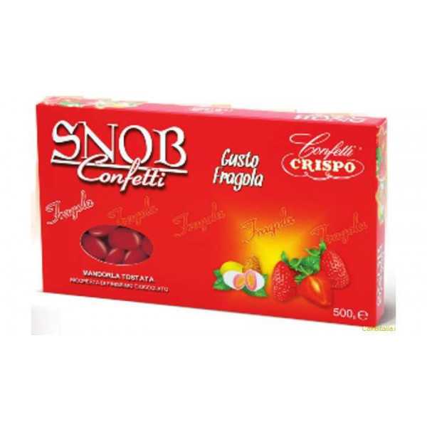 500 gr Confetti Snob Fragola color Rosso