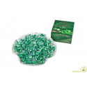 500 g di confetti Dolce Promessa colore verde, in confezione I Vassoi, da Maxtris