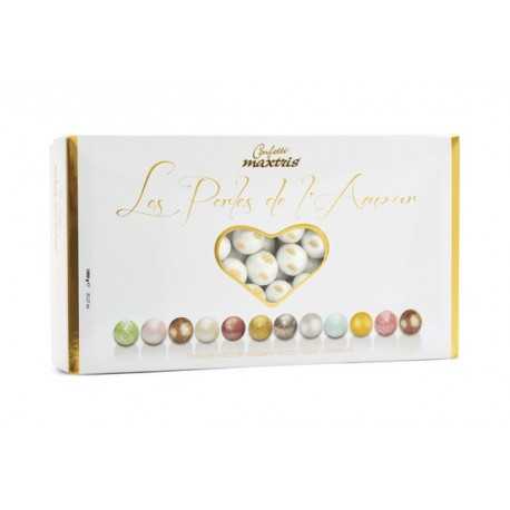 Confetti Maxtris Les Perles White/Gold - Perle Bianche/Oro Confetti Maxtris Les Perles White/Gold - Perle Bianche/Oro