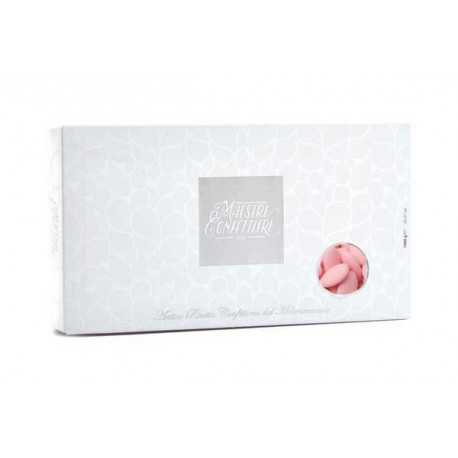 Confetti alla mandorla Maxtris Pelatina Super colore Rosa in confezione da 1 kg Confetti alla mandorla Maxtris Pelatina Super colore Rosa in confezione da 1 kg