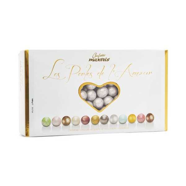 Confetti Maxtris Les Perles Silver Pearl - Perle Argentate