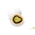 Maxtris Pistacchio e Gianduia – Confetti Ciocomandorla Bianchi 1 Kg