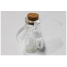 Barattolino portaconfetti con tappo in sughero matrimonio cm5x2 con nastrino pz6 Barattolino portaconfetti con tappo in sughero matrimonio cm5x2 con nastrino pz6