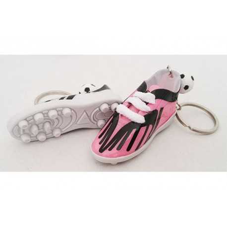 Bomboniera portachiavi scarpetta calcio colore rosa Bomboniera portachiavi scarpetta calcio colore rosa