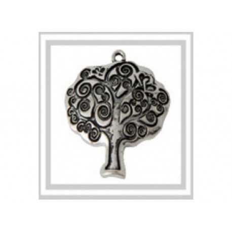 Ciondolo in Zama Albero della vita Stilizzato Ciondolo in Zama Albero della vita Stilizzato