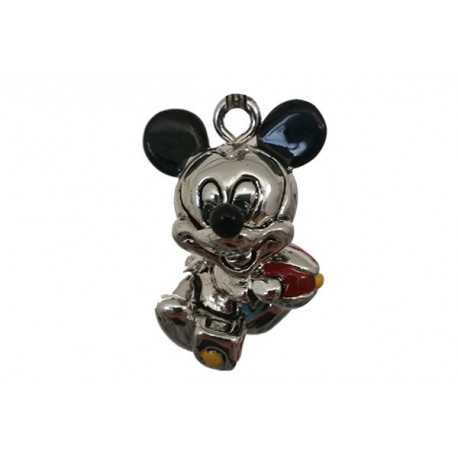 Ciondolo Argentato Topolino Disney Ciondolo Argentato Topolino Disney