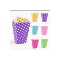 Popcorn Cup fantasia cm 12x8 pz 6