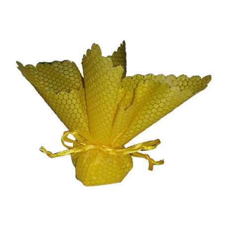 10 pz Fazzoletto portaconfetti con tirante in raso in spugna Tondo colore Giallo 10 pz Fazzoletto portaconfetti con tirante in raso in spugna Tondo colore Giallo