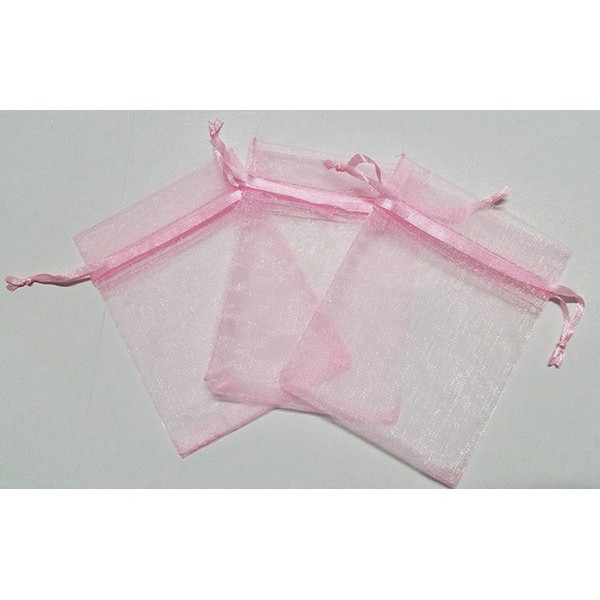 21 Sacchetti Organza Turchesi 20x30 Cm Con Coulisse: Per Gioielli, Caramelle, Bomboniere E Regali Fai Da Te